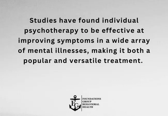 most common types of mental health therapy