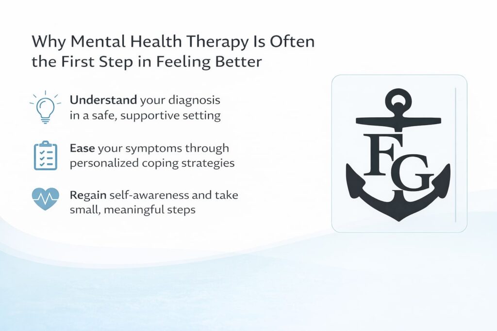 Mental Health Therapy A Safe First Step Toward Healing
