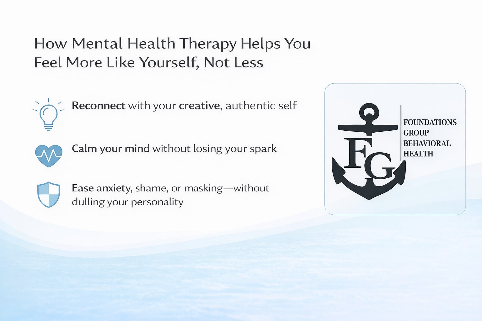 Mental Health Therapy That Helps You Feel Like You Again