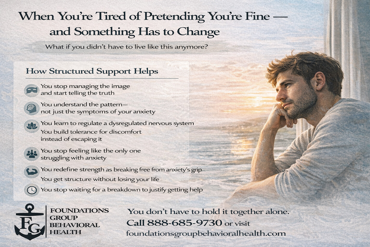 Tired of Pretending You’re Fine Anxiety Help